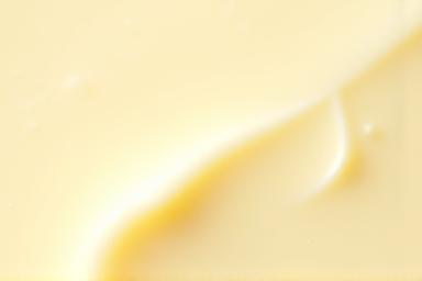 Close-up photo of rich, creamy shea butter texture